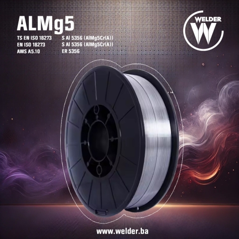 Žica MIG AlMg5 1,00mm ER5356 7kg