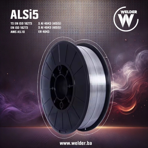 Žica MIG AlSi5 0,80mm ER4043 5kg