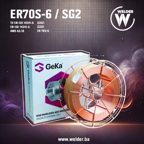 GeKa Žica SG2 ER70S-6 1,00mm 15kg