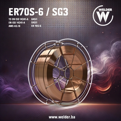 Žica MIG SG3 ER70S-6 1,20mm 15kg