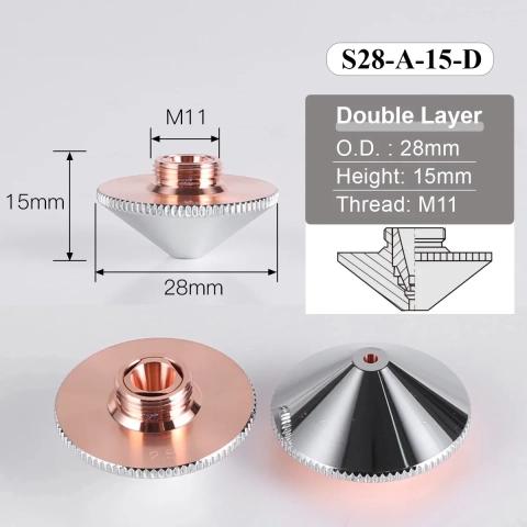 Double Dizna M11 D28 H15 1.2 Tip A