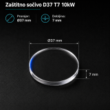 Zaštitno sočivo D37 T7 37x7 Raytools
