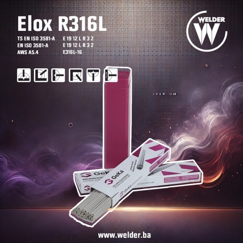 Elektroda za inox R316L 2,5x250mm 3kg