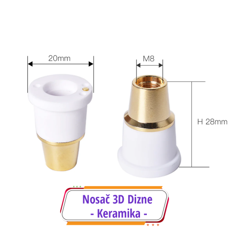 Nosač 3D Dizne Keramika M8 D20 Boci 3H