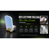 Reflektivno sočivo 30x14x2 WH